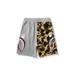 Shorts BAPE Shark Camo Grey Split Design BP024 - Image 2