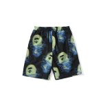 Shorts BAPE Glow-In-The-Dark Spiral Print BP027