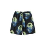 Shorts BAPE Glow-In-The-Dark Spiral Print BP027 - Image 2