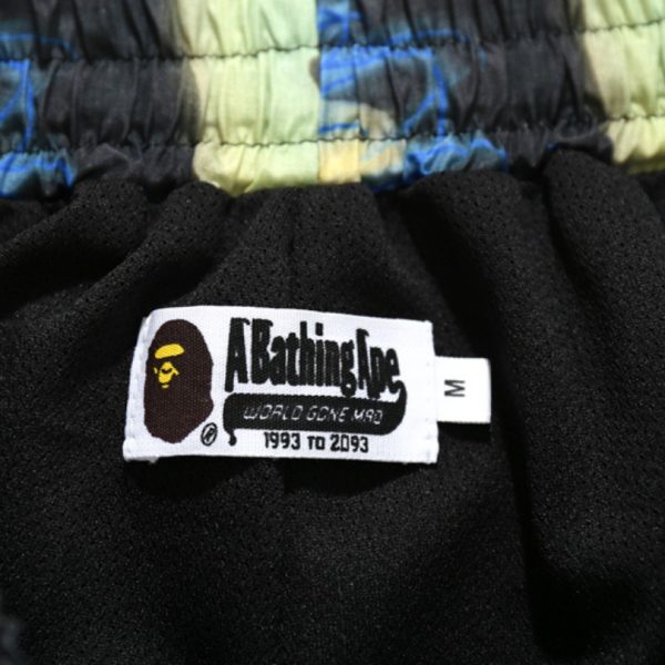 Shorts BAPE Glow-In-The-Dark Spiral Print BP027 - Image 10