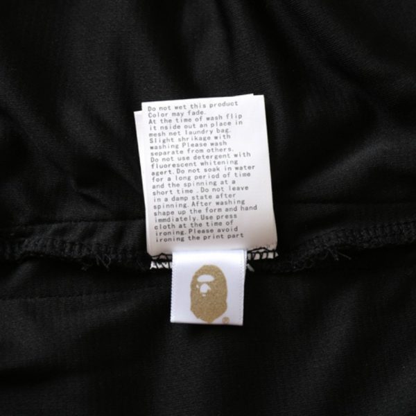 Shorts BAPE Busy Works Striped Trim Black BP028 - Image 11