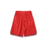 Shorts BAPE Busy Works Striped Trim Red BP029 - Image 2