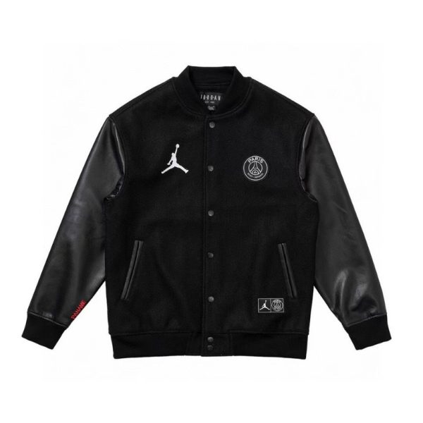 d107942_7636-1.jpg Jacket Jordan Paris PSG Varsity Black - Image 1