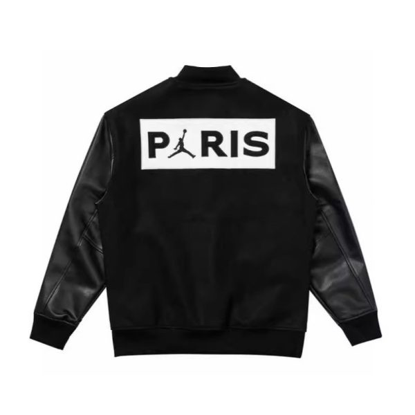 Jacket Jordan Paris PSG Varsity Black - Image 2