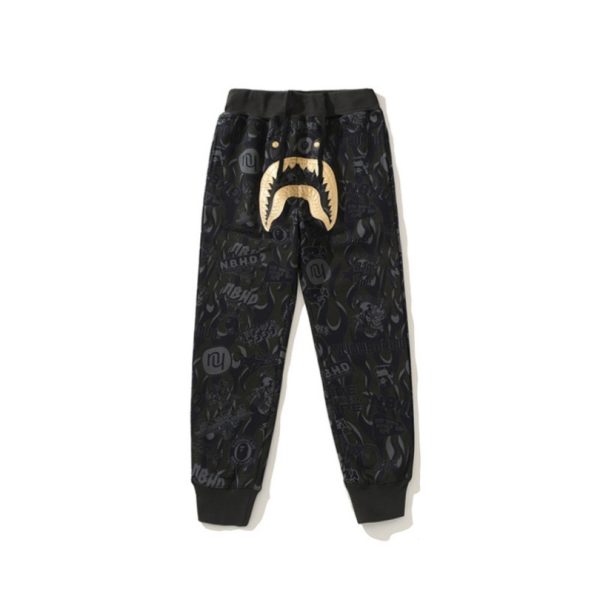 d108014_12457-1.jpg Pants BAPE NBHD Camo Shark Black BP39 - Image 1