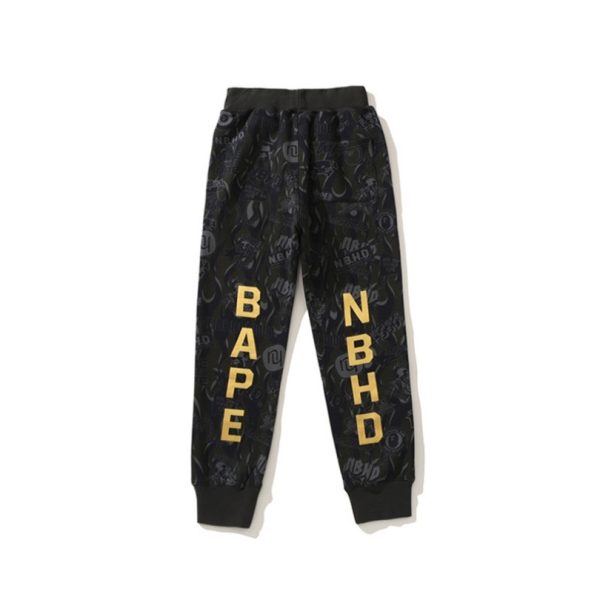 Pants BAPE NBHD Camo Shark Black BP39 - Image 2