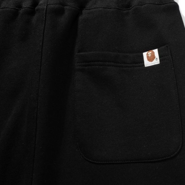 Sweatpants BAPE Ape Head Black BP40 - Image 7