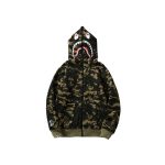 Hoodie BAPE Shark Camo OVO Black BP042 - Image 4