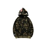 Hoodie BAPE Shark Camo OVO Black BP042 - Image 7