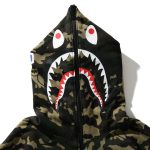 Hoodie BAPE Shark Camo OVO Black BP042 - Image 8