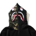 Hoodie BAPE Shark Camo OVO Black BP042 - Image 9