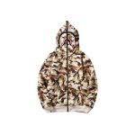 Hoodie BAPE Shark Camo OVO Red BP043 - Image 6