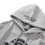 Hoodie BAPE Busy Works Logo Grey BP044 - Image 4