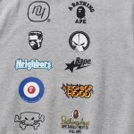 Hoodie BAPE Busy Works Logo Grey BP044 - Image 7