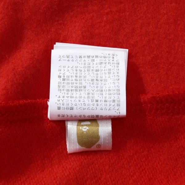 Hoodie BAPE Shark Camo Red BP048 - Image 14