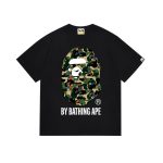 T-shirt BAPE Camo Flower Ape Head Black BP050