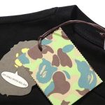 T-shirt BAPE Camo Flower Ape Head Black BP050 - Image 4