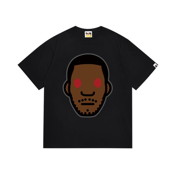 d108305_20224-1.png T-shirt BAPE Red Eye Face Black BP055 - Image 1