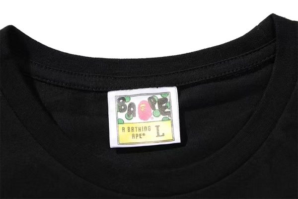 T-shirt BAPE Red Eye Face Black BP055 - Image 6