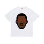 T-shirt BAPE Red Eye Face White BP056