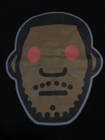 T-shirt BAPE Red Eye Face White BP056 - Image 3