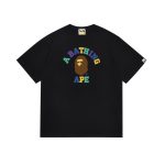 T-shirt BAPE Multicolor Ape Head Black BP058