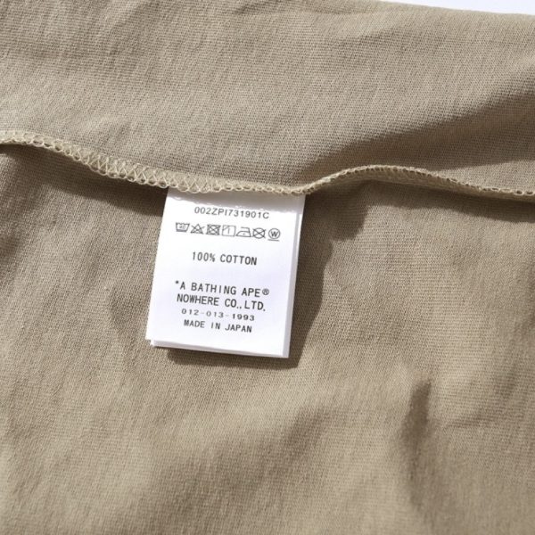 T-shirt BAPE A Bathing Ape Monogram BP065 - Image 9