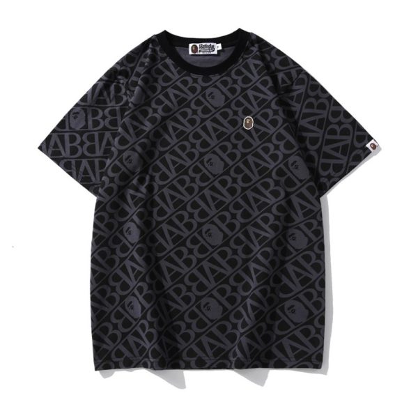 d108420_19344-1.jpg T-shirt A Bathing Ape BAPE All-Over Print BP066 - Image 1