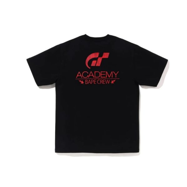 T-shirt BAPE Gran Turismo Academy Crew BP067 - Image 2