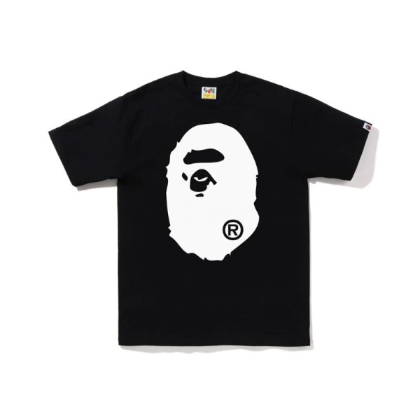 d108531_20079-1.jpg T-shirt BAPE Classic Ape Head Black BP074 - Image 1