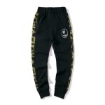 Joggers BAPE WGM Camo Stripe Black BP81