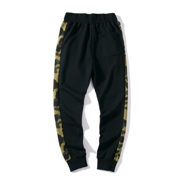 Joggers BAPE WGM Camo Stripe Black BP81 - Image 2