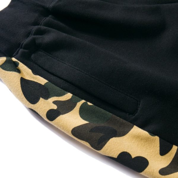 Joggers BAPE WGM Camo Stripe Black BP81 - Image 4