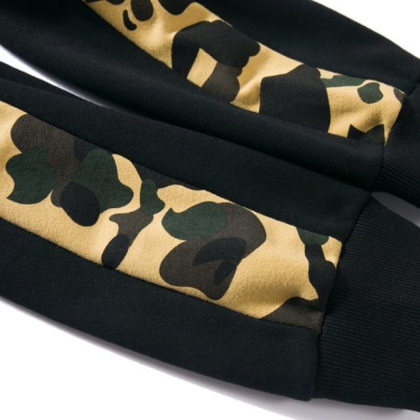Joggers BAPE WGM Camo Stripe Black BP81 - Image 5