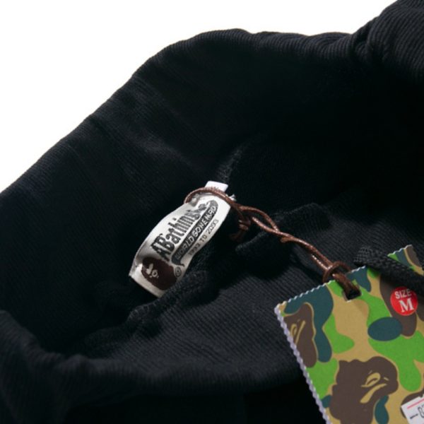 Joggers BAPE WGM Camo Stripe Black BP81 - Image 8