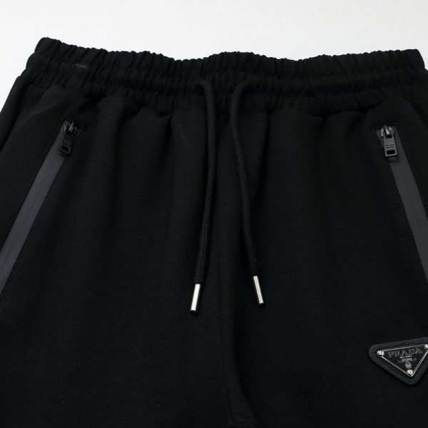 Tracksuit Prada Black Full-Zip Casual Set PD001 - Image 10