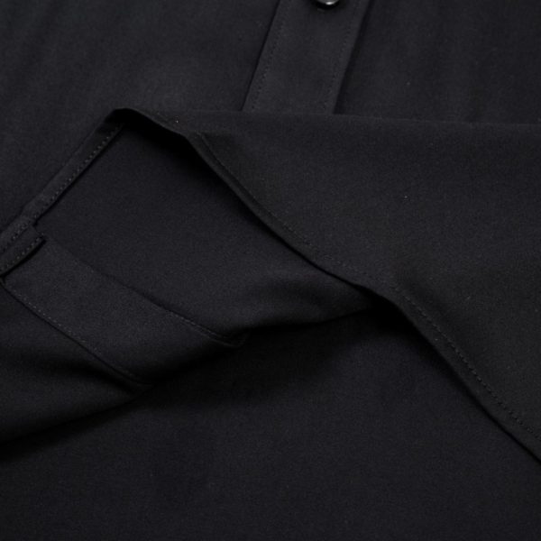 Shirt Prada Logo Short Sleeve Black PD002 - Image 5
