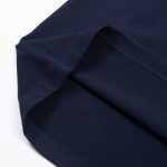 Polo Shirt Prada Logo Stripe Navy PD004 - Image 7