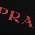 T-shirt Prada Milano Logo Black PD005 - Image 5