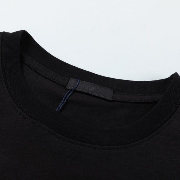 T-shirt Prada Milano Logo Black PD005 - Image 7