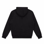 Hoodie Prada Milano Logo Black PD009 - Image 2