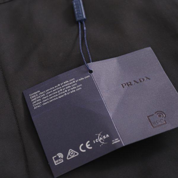 Pants Prada Nylon Adjustable Cuffs Black PD010 - Image 13