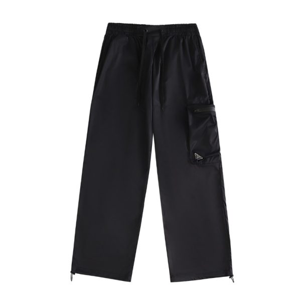 d108753_12729-1.jpg Pants Prada Nylon Cargo Black PD011 - Image 1