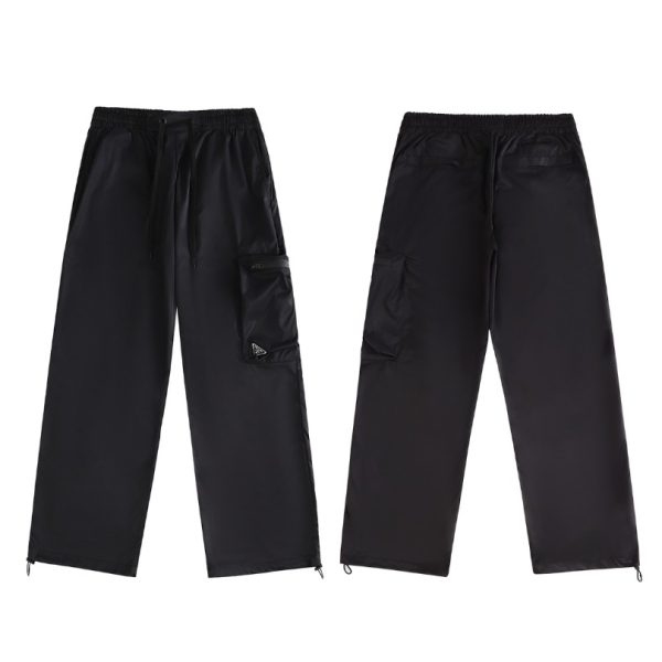 Pants Prada Nylon Cargo Black PD011 - Image 3