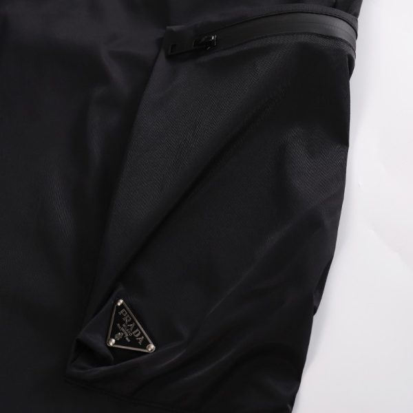 Pants Prada Nylon Cargo Black PD011 - Image 6