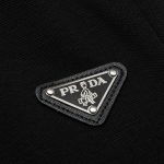 Shorts Prada Logo Patch Black PD012 - Image 3