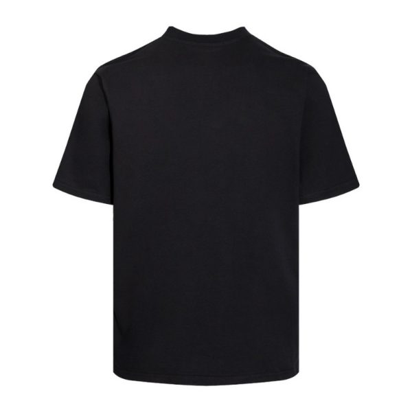 T-shirt Prada Milano Crest Logo Black PD013 - Image 2