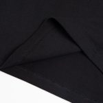 T-shirt Prada Logo Patch Black PD015 - Image 4