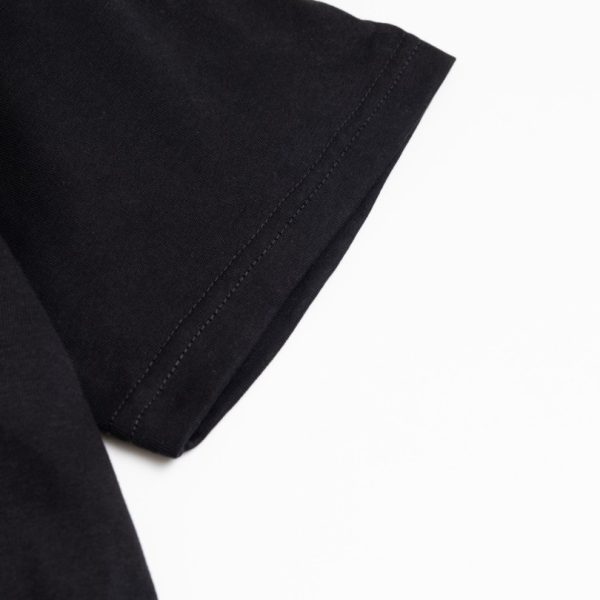 T-shirt Prada Logo Patch Black PD015 - Image 5