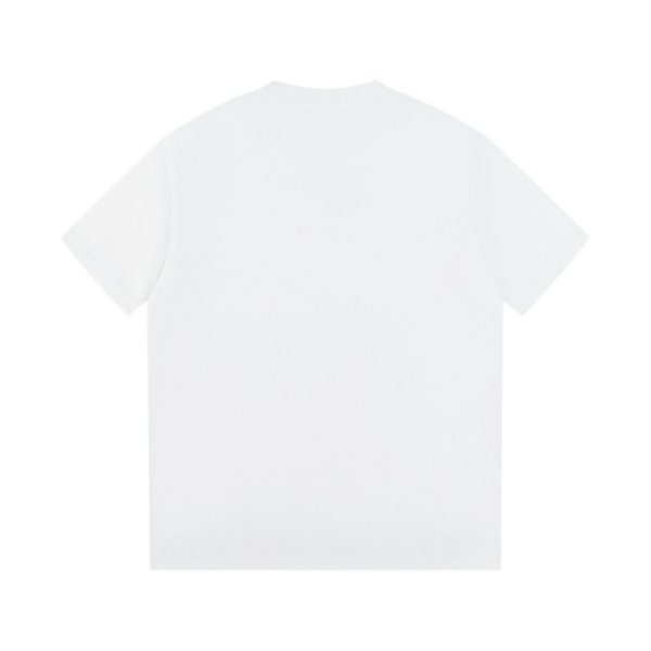 T-shirt Prada Logo Patch White PD016 - Image 2